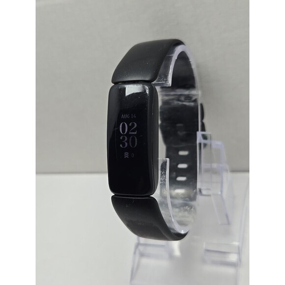 Fitbit Inspire 2 Fitness Tracker Black Heart Rate Monitor Tested No Charger - Picture 2 of 13